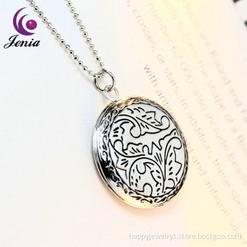Jenia New Hot Selling Products Floating Locket Jewelry Wholesale Plated Gold Locket Pendant